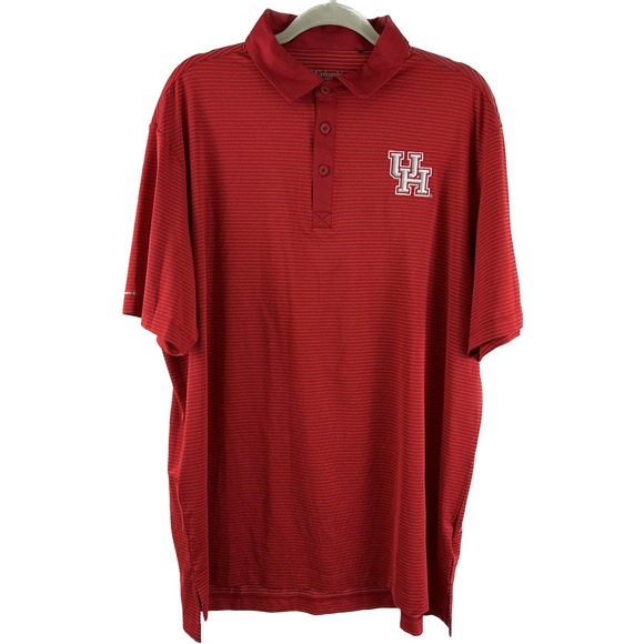 Columbia Golf Shirts Mens University Of Houston Columbia Golf Polo